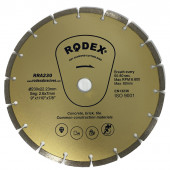 Диск RRA230 алмазный сегмент 230 мм RODEX