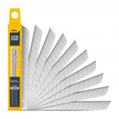 Лезвие DL-DP092 для ножа 9мм, 10шт, 2х-ступенчатое Deli