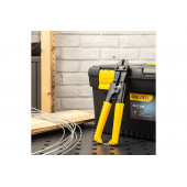 Ножницы DL2685C 200мм для прутов прорезиненная ручка 0-3мм Deli