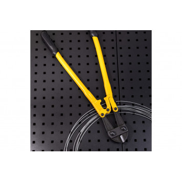 Ножницы DL2618 450мм для прутов прорезиненная ручка 0-6мм Deli-6