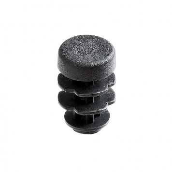 Заглушка для труб D-16 круглая, черная 26-0010 Заглушка для труб D-16 круглая, черная 26-0010