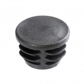 Заглушка для труб D-38 круглая, черная 26-0080