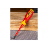 Отвёртка DL514080 диэлектрическая до 1000В крестовая PH1х80 мм Deli