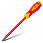Отвёртка DL5151251 диэлектрическая до 1000В шлицевая 5,5х125 мм Deli