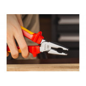 Плоскогубцы DL512008 диэлектрические до 1000В, 200 мм Deli