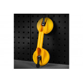 Присоска DL-XP22 двойная для стекла 2х118мм (80кг), Deli