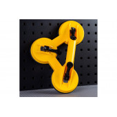 Присоска DL-XP23 для стекла тройная 3х118мм, 120кг, Deli