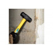 Кувалда DL6912 с ручкой из стекловолокна 3,6 кг, Deli