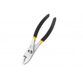 Пассатижи DL25508 переставные двухдиапазонные 200мм, прорезиненная двухкомпонентная рукоять, Deli