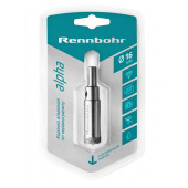 Коронка 676216 алмазная 16 мм с центрирующим сверлом по керамограниту и керамике "Rennbohr"