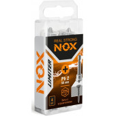 Бита 340250 LIMITER с ограничителем РH2x50 мм, 4 шт бокс NOX