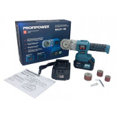 Паяльник E0148 для пластиковых труб аккумуляторный MKLDF-18B (Li-ion-1 шт, 4 Ач, З/У, кейс)