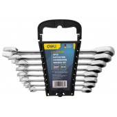 Набор DL140108T комбинорованных ключей с трещоткой 72зуба 8шт, Deli