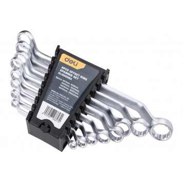 Набор DL150008A накидных ключей 8шт, Deli-2