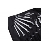 Набор DL150012A накидных ключей 12шт, Deli