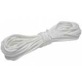 Фал ПА полиамидный (капроновый) 7 мм, 20 м, белый 