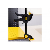 Струбцина DL110136 900x70мм пистолетная быстрозажимная, Deli