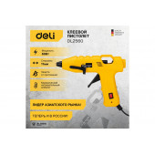 Термопистолет DL2560 клеевой 60 Вт, диаметр стержня 11 мм DELI