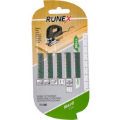 Полотно 555104 по дереву T119B (75x50 мм), 5 шт. Runex