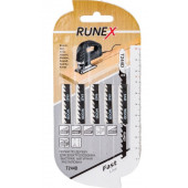 Полотно 555111 по дереву T244D (100x75 мм), 5 шт. Runex