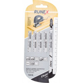 Полотно 555116 по дереву T301DL (132x107 мм), 5 шт. Runex