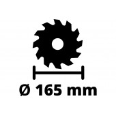 Пила циркулярная PXC TE-CS 18/165-1 Li-Solo аккумуляторная, без АКБ и ЗУ (арт. 4331207) Einhell