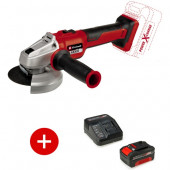 Угловая шлифмашинка PXC AXXIO 18/125 Q BL аккумуляторная (1х4 А/ч) 4431151SET Einhell