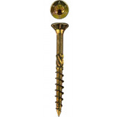 Саморез TORX 3,0х40 желтый универсальный, уп 1000шт. Daxmer 