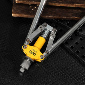 Заклепочник DL2320 двуручный 430 мм (диаметр заклепок 3.2, 4.0,4.8 мм) Deli