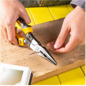 Тонкогубцы DL101008 многофункциональные 220 мм Deli