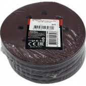 Круг RODEX ZDSH12510 наждачный 125мм зерно 100 с отверстием