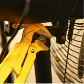 Ключ трубный DL105155 рычажный №2 420 мм (прямые губки 0-55 мм) Deli