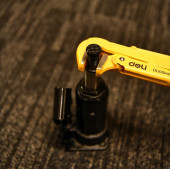 Ключ трубный DL105167 рычажный №3 560 мм (прямые губки 0-67 мм) Deli