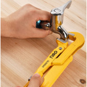 Ключ трубный DL105167 рычажный №3 560 мм (прямые губки 0-67 мм) Deli