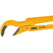 Ключ трубный DL105240 рычажный №1 315 мм (изогнутые губки 0-40 мм) Deli