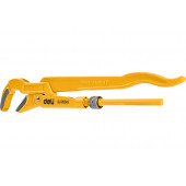 Ключ трубный DL105240 рычажный №1 315 мм (изогнутые губки 0-40 мм) Deli