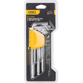 Ключи DL3088 шестигранные с шаром, набор из 9 шт. (1,5-10 мм) Deli