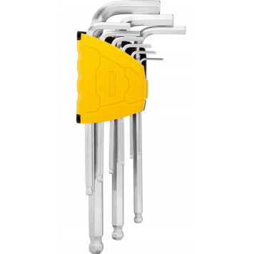 Ключи DL3088 шестигранные с шаром, набор из 9 шт. (1,5-10 мм) Deli Ключи DL3088 шестигранные с шаром, набор из 9 шт. (1,5-10 мм) Deli