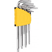 Ключи DL3091 шестигранные "TORX" сверхдлинные, набор из 9 шт. Deli