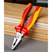 Плоскогубцы DL512006 диэлектрические до 1000В, 160 мм Deli