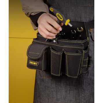 Сумка поясная монтажника DL-P5 (7 карманов) Deli-8