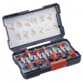 Набор фрез 757295 kwb 12 предметов, в футляре