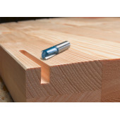 Фреза 7550-20 пазовая kwb HM 20 мм, хвостовик 8 мм