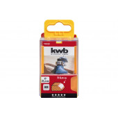 Фреза 756320 четвертная с подшипником kwb HM R 6,35мм 25,4мм хв 8мм