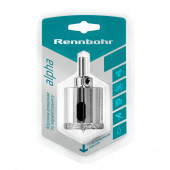 Коронка 676238 алмазная 38мм с центрирующим сверлом по керамограниту и керамике "Rennbohr"