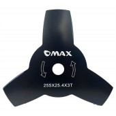 Диск для триммера B0229H, 255 х 25.4, 3 зуб, MAX 