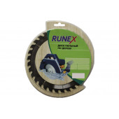 Диск 551004 пильный по дереву 160мм х 24 зуб х 20/16мм "Runex"