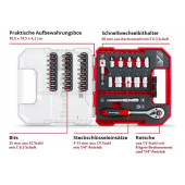 Набор 109022 бит и головок 37 предметов, Einhell