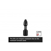 Набор 109022 бит и головок 37 предметов, Einhell