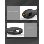 Отвёртка HT1106C шлицевая "Home Series Gray" SL6x150мм рукоятка из софттач пластика Deli